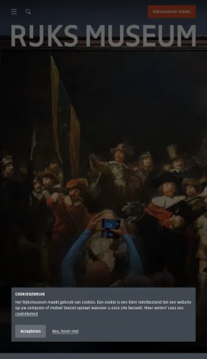 Rijksmuseum: Dutch Art and History Museum in Amsterdam screenshot