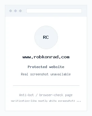 Dr. Rob Konrad Startup Advisory for Technical Founders screenshot