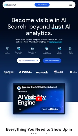 Scalenut AI SEO and Content Marketing Platform screenshot