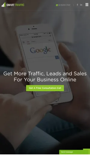 Smart Traffic Sydney SEO and Digital Marketing Agency screenshot