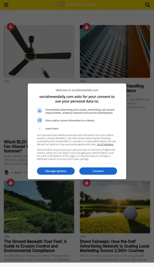 Social Media and Digital Marketing News screenshot