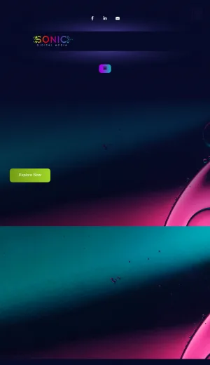 Sonic Digital Media Marketing and Media Strategy Agency screenshot