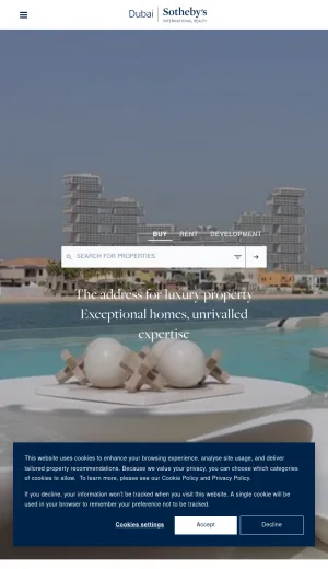 Dubai Sotheby's International Realty screenshot