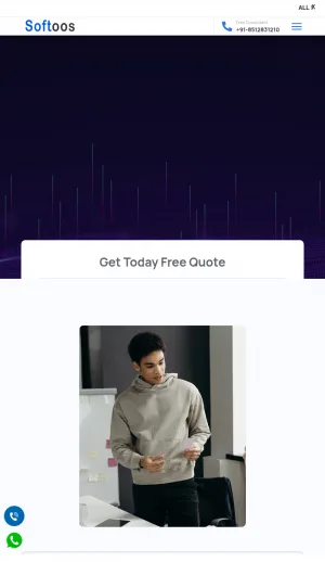 Softoos Website Development and Digital Marketing Services screenshot
