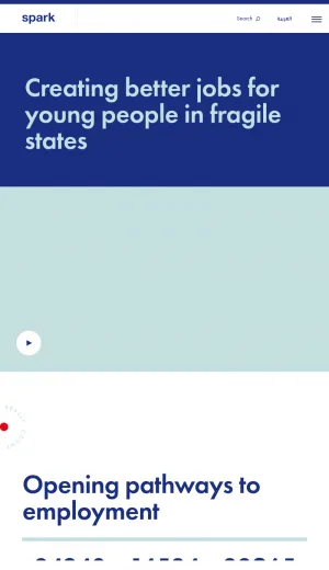 SPARK: Youth Jobs and Entrepreneurship in Fragile Regions screenshot