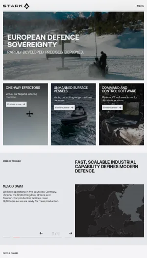 Stark Defence: Software-Driven Unmanned Defense Systems screenshot