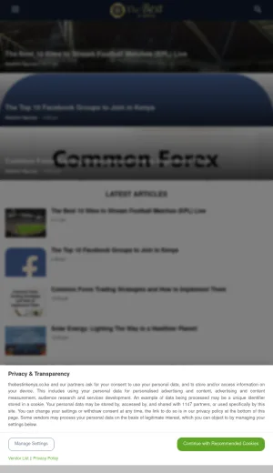 The Best in Kenya Reviews and Ranked Recommendations screenshot