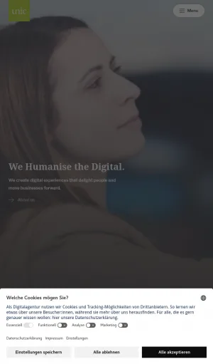 Unic Digital Agency and Customer Experience Consultancy screenshot