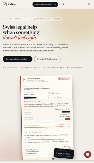 Geneva Swiss Cross-Border Legal Help screenshot