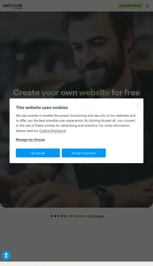 Webnode AI Website Builder for Small Business and Online Stores screenshot