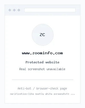 ZoomInfo AI Go-to-Market and B2B Sales Intelligence Platform screenshot